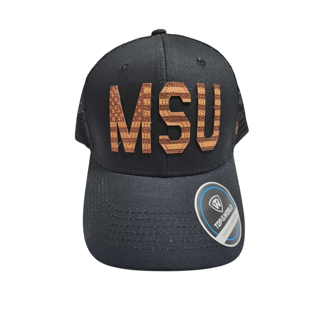 Top of the World Michigan State Spartans MSU Cannon Trucker Snapback Hat Cap NWT